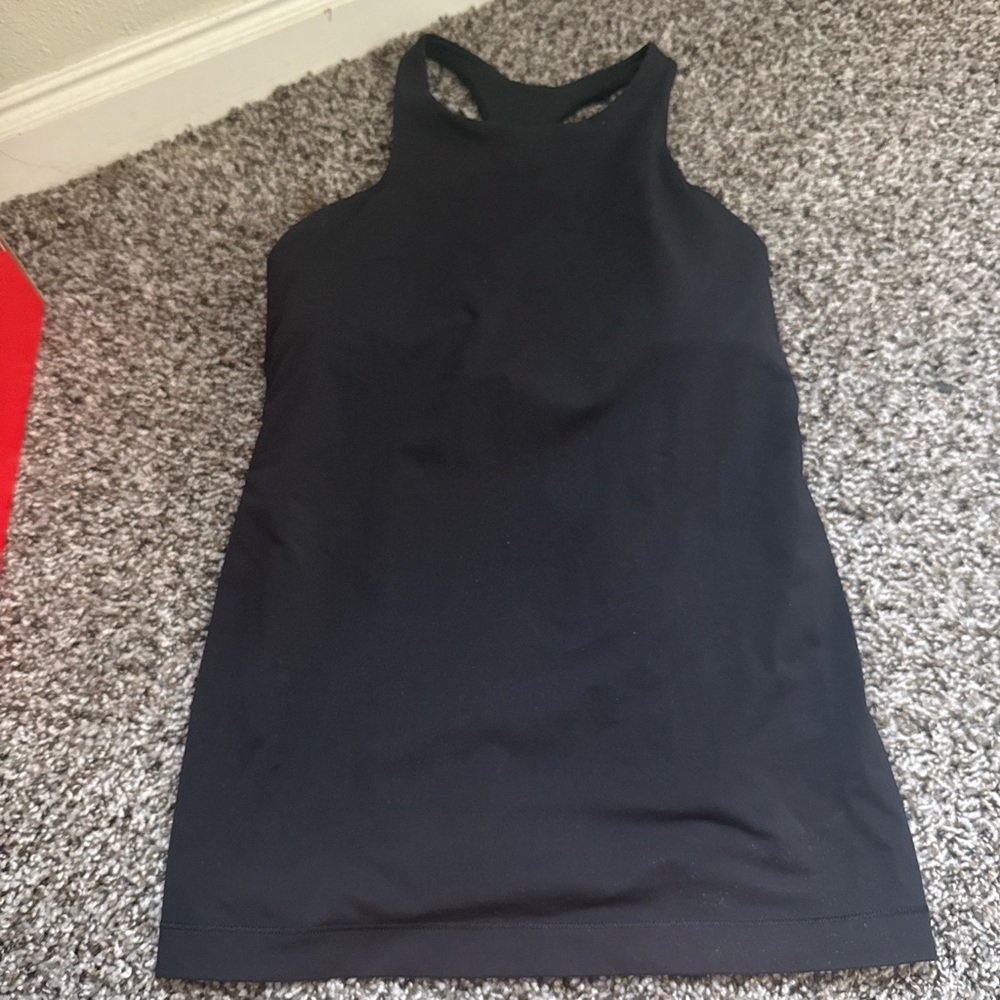 Lululemon Athletica Black Tank Top Racerback